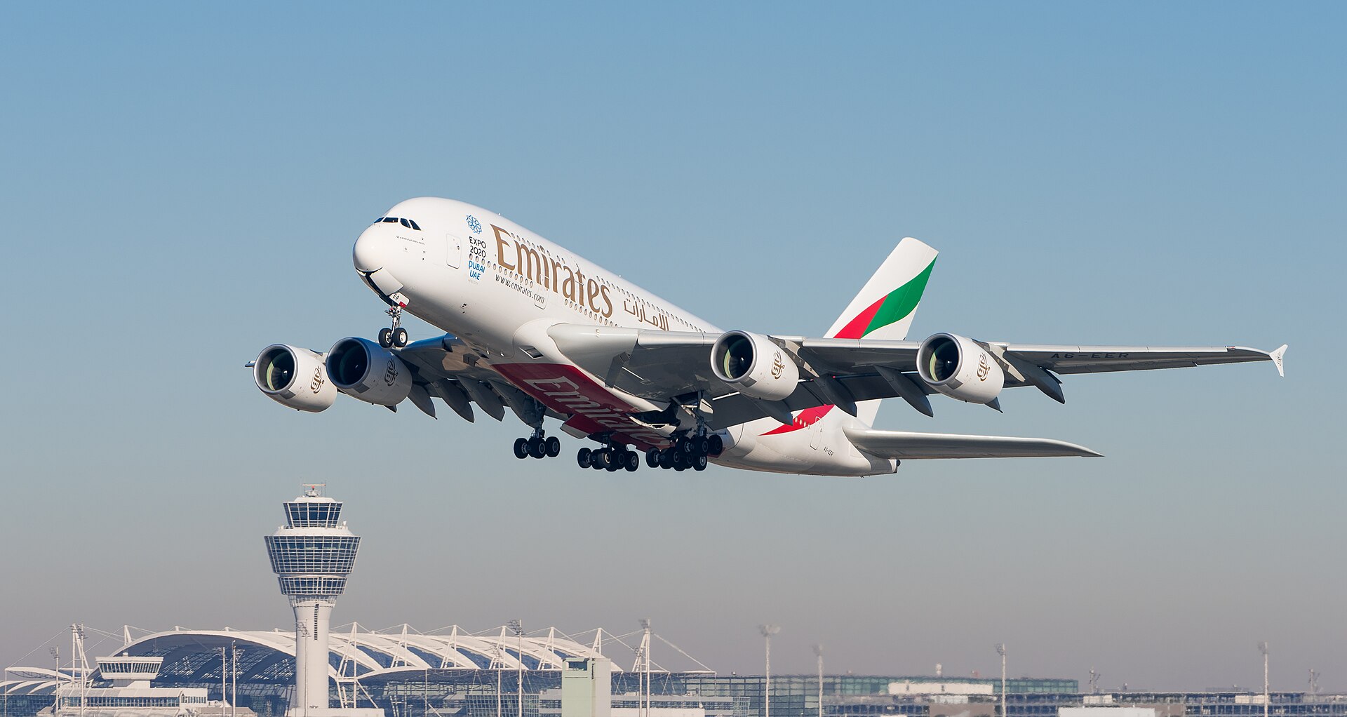 Airbus A380 — real photograph