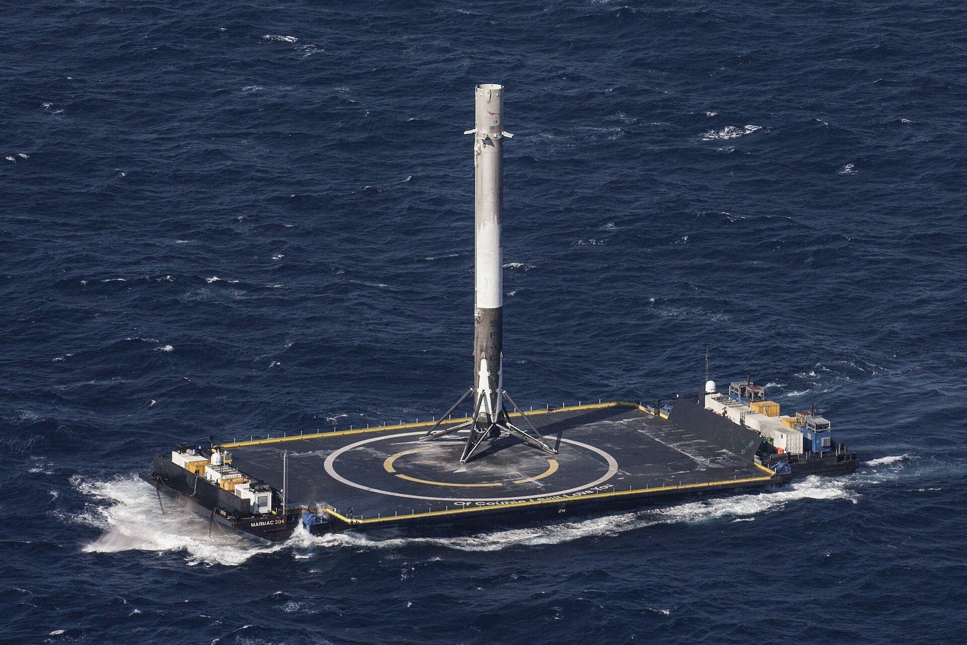 Falcon 9 — real photograph