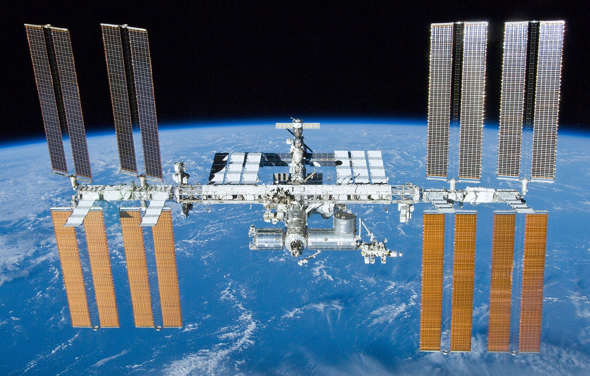 International Space Station — real photograph